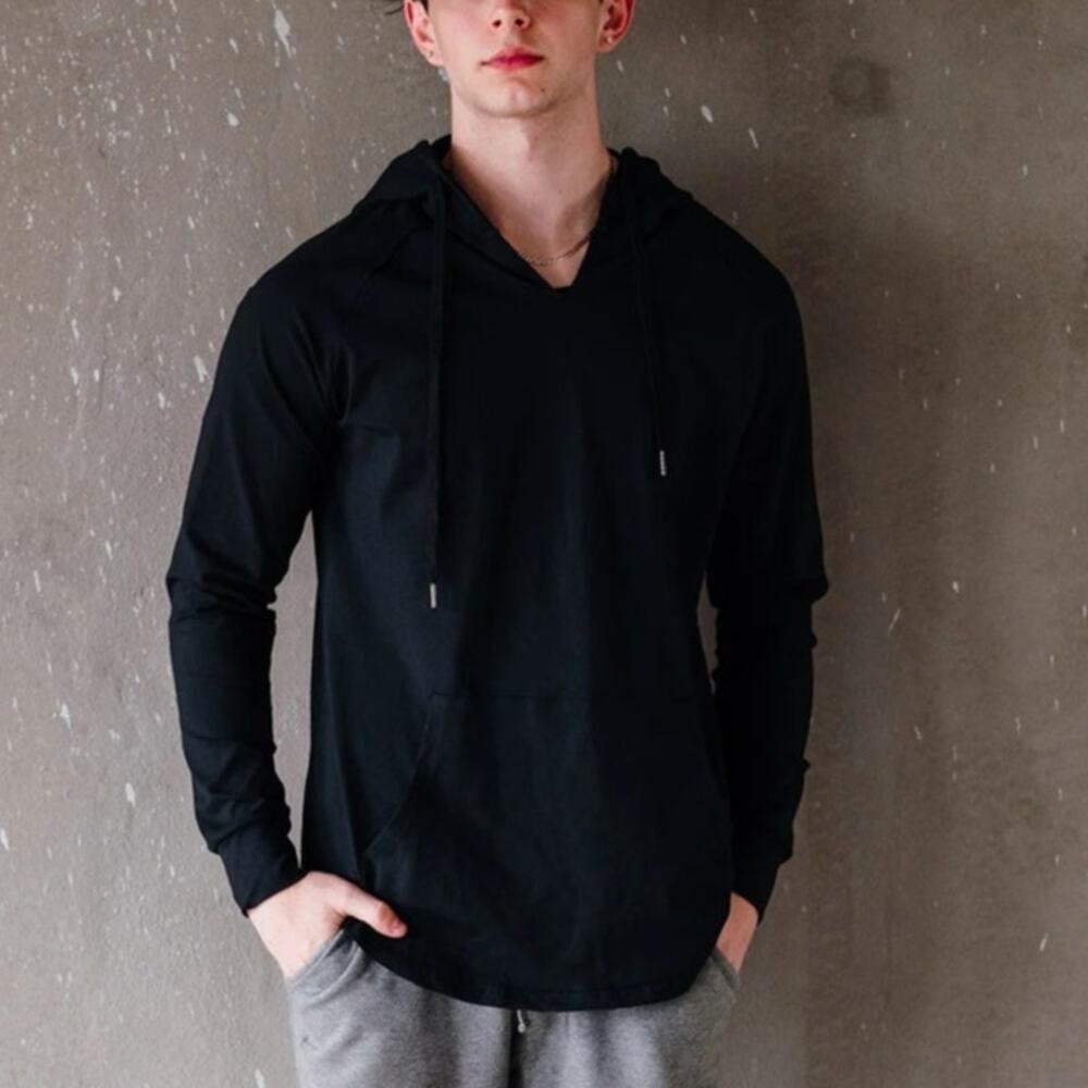 Werk Dancewear/Wavryn Active Black Lightweight Hoodie - Size Medium